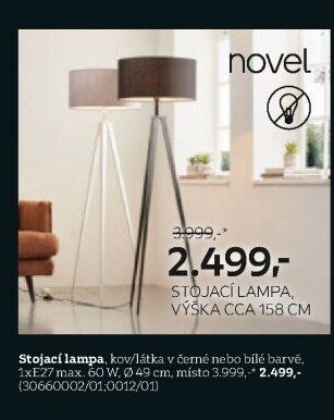 STOJACÍ SVÍTIDLO