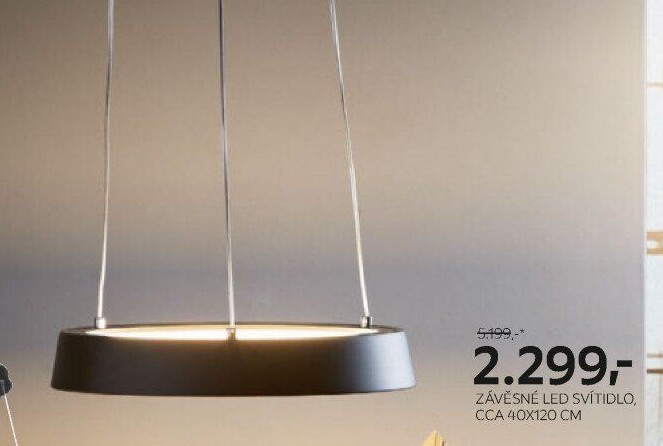 ZÁVĚSNÉ LED SVÍTIDLO