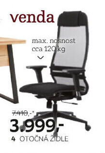 OTOČNÁ ŽIDLE