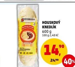 Knedlík houskový Svoboda Blučina
