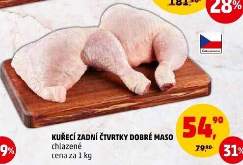 Kuřecí čtvrtky Dobré maso