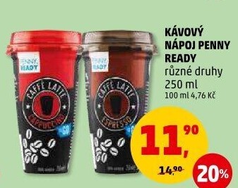 Ledová káva to Go Penny Ready