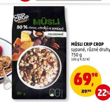 Müsli Crip Crop