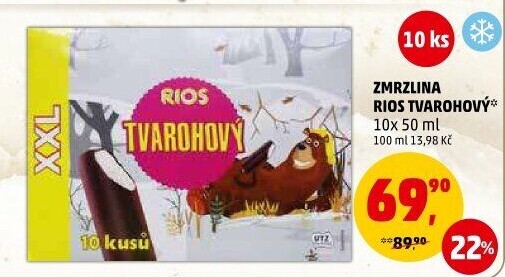 Nanuk Tvarohový Rios