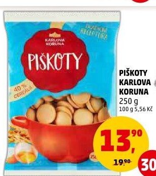 Piškoty Karlova Koruna