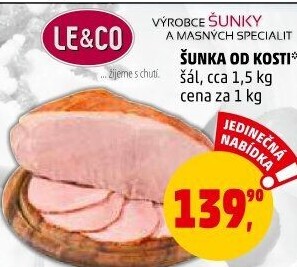 Šunka od kosti šál LE&amp