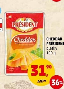 Sýr Cheddar Président