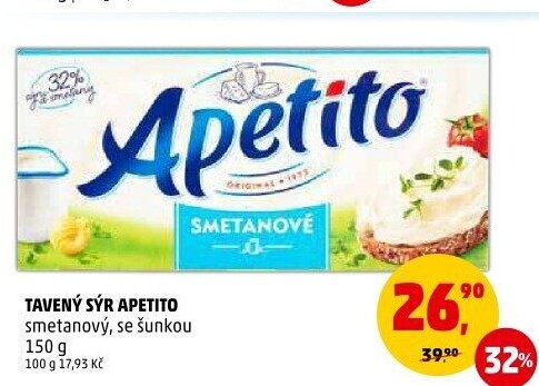 Sýr tavený Apetito
