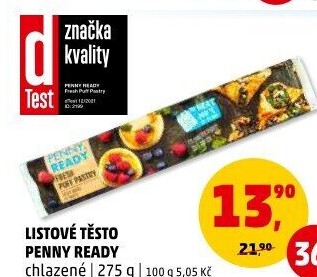 Těsto listové Penny Ready