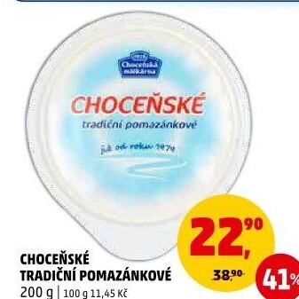 Tradiční pomazánkové Choceňské