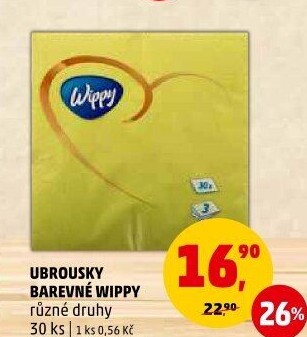 Ubrousky papírové Wippy