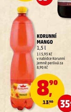 Voda ochucená Korunní