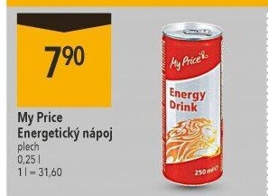 Energetický nápoj My Price