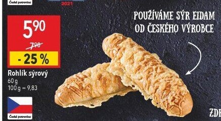 Rohlík se sýrem
