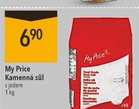Sůl s jódem My Price