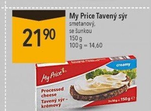 Sýr tavený My Price