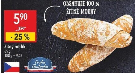 Žitný rohlík