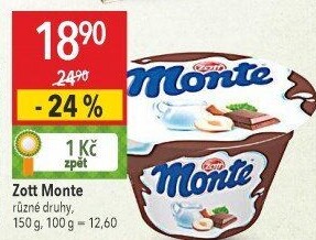 Dezert Monte Zott
