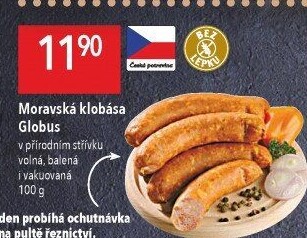 Moravská klobása Globus
