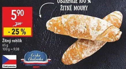 Žitný rohlík