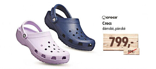 Dámské gumové nazouváky Crocs