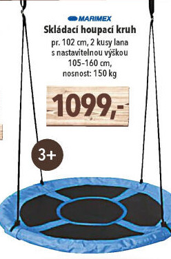 Houpačka kruh Marimex