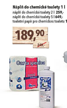Náplň do přenosné toalety