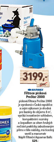 Písková filtrace ProStar 2000 Marimex