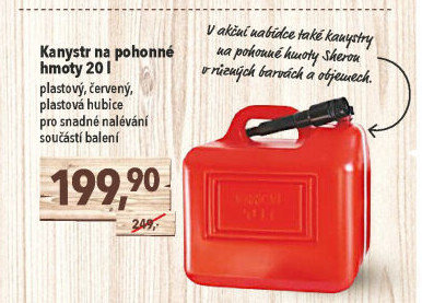 Plastový kanystr