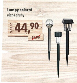 Solární svítidlo