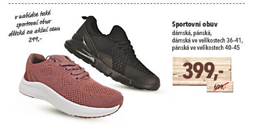 Sportovní pánská obuv