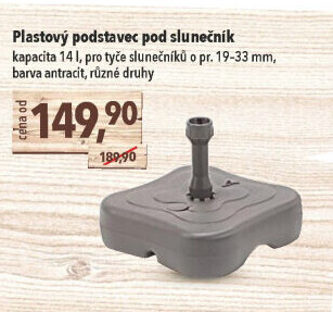 Stojan na slunečník
