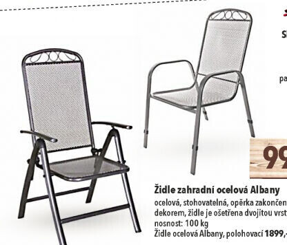 Zahradní židle Albany