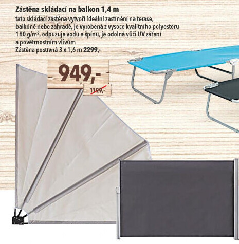 Zástěna skládací