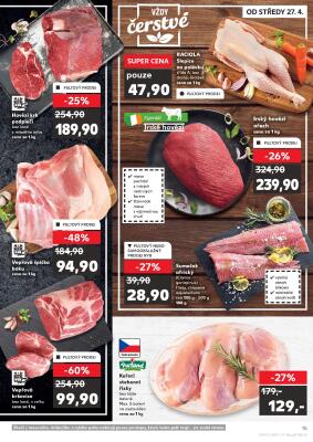 akční leták Kaufland 27.4.2022-3.5.2022