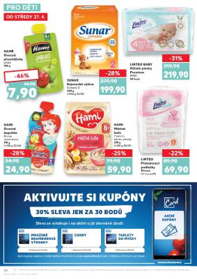 akční leták Kaufland 27.4.2022-3.5.2022