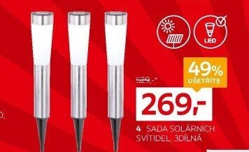 SADA SOLÁRNÍCH SVÍTIDEL