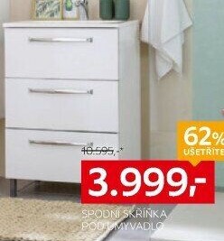 SPODNÍ UMYVADLOVÁ SKŘÍŇKA