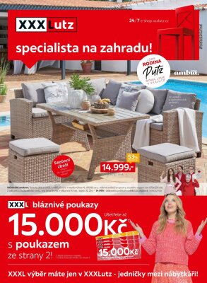 akční leták XXXLutz 25.4.2022-8.5.2022