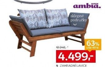 ZAHRADNÍ LAVICE