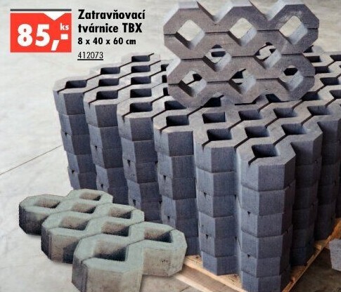 Dlažba zatravňovací