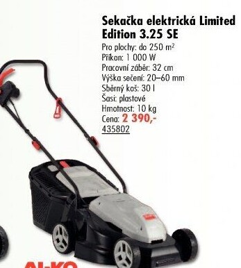 Elektrická rotační sekačka AL-KO Classic 3,25