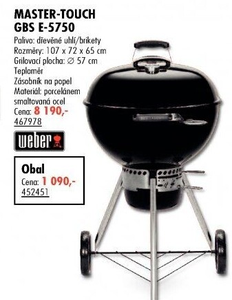 Gril Weber Master - Touch GBS