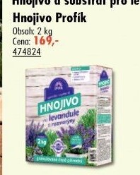 Hnojivo na levandule a rozmarýn Profik Forestina