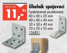 Konzole - úhelník