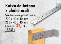 Kotva do betonu
