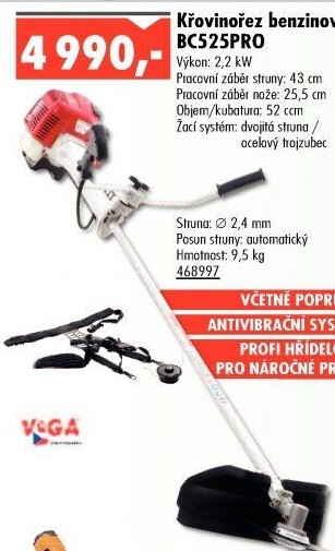 Křovinořez VeGA BC525PRO