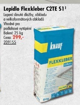 Lepidlo na obklady a dlažbu Flexkleber Knauf