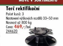 Rektifikační terč Spax