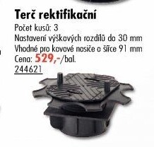 Rektifikační terč Spax